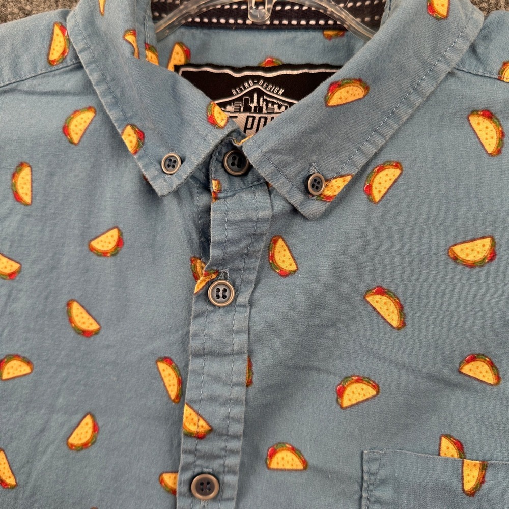 Mens Button Down Shirt Bundle: Nickel & Iron Pineapple & Five Points Taco SS - Picture 11 of 16